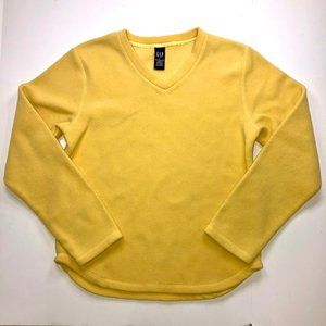 GAP V-Neck Cozy Yellow Sweater